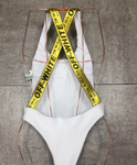 VxV Custom | Off White Straps One Piece