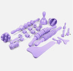 Purple Wood Therapy Tools